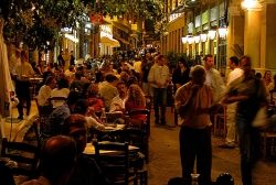 Dining in Athens