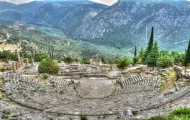 Ancient Theatre in Delphi