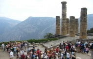 Apollo Temple in Delphi