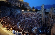 Atenas à noite